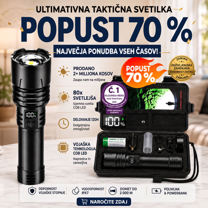 Ponudba taktične svetilke za preživetje