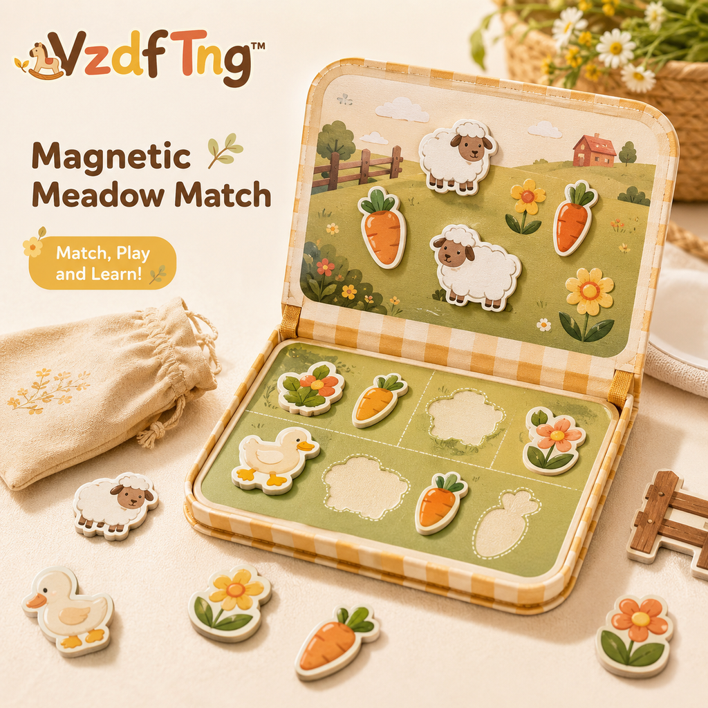 VzdfTng™ Magnetic Meadow Matching Playset