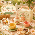 VzdfTng™ Garden Tea Party Pretend Play Set