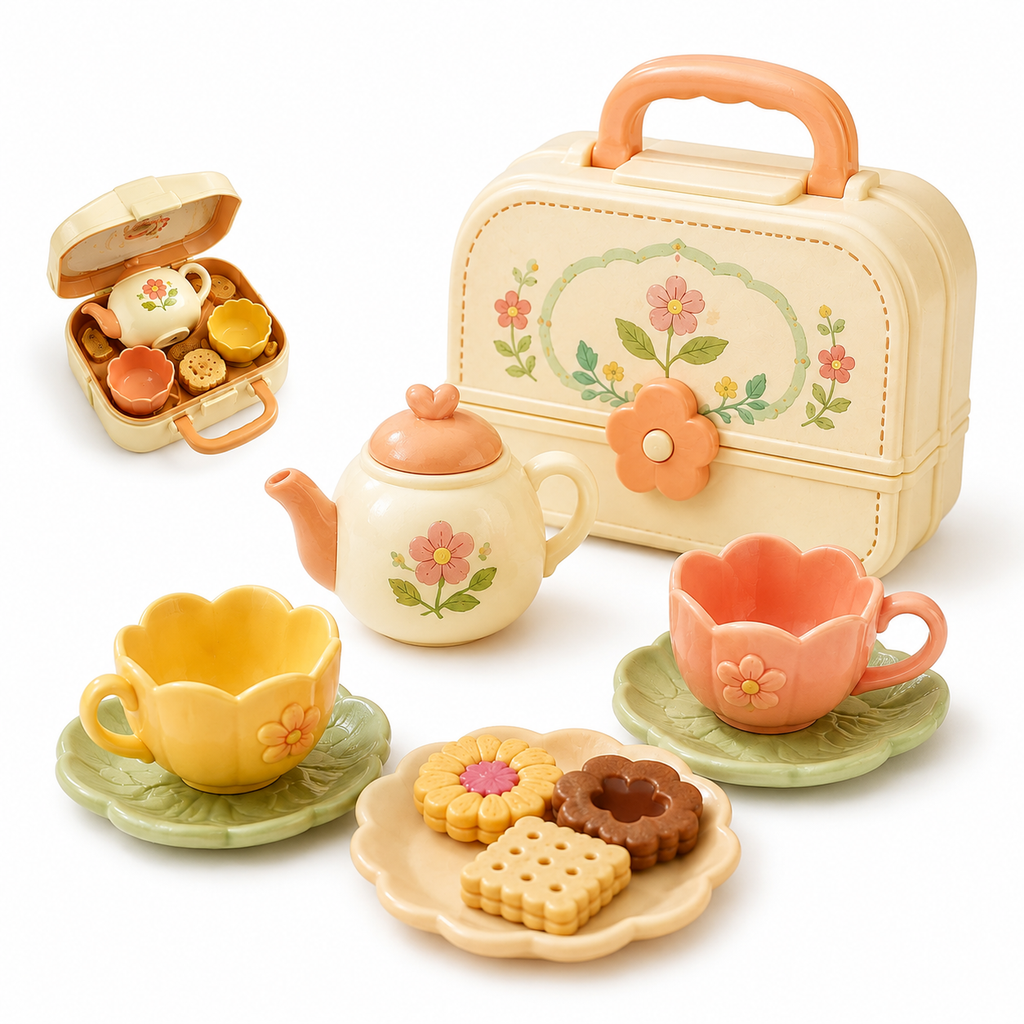 VzdfTng™ Garden Tea Party Pretend Play Set