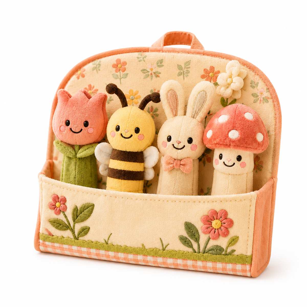 VzdfTng™ Bloom Garden Finger Puppet Pals
