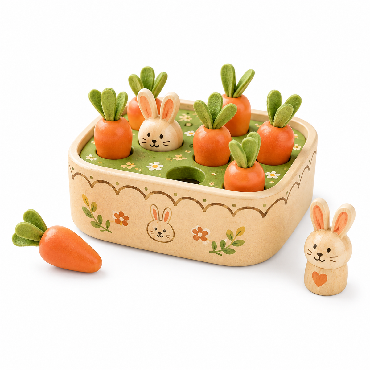 VzdfTng™ Carrot Patch Pull & Plant Peg Game