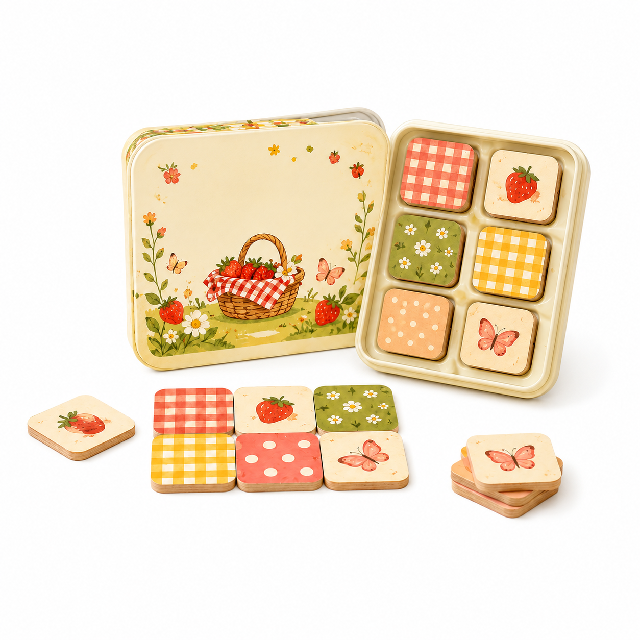 VzdfTng™ Picnic Pattern Matching Tiles product view